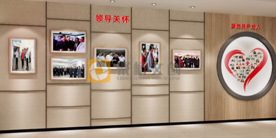 紅色文化展廳設計效果圖，常見功能區(qū)域劃分
