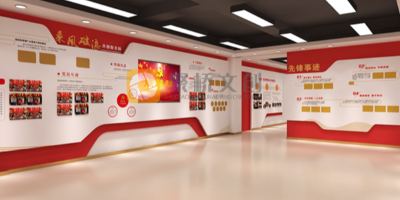 廣州紅色主題展館設(shè)計(jì)效果圖，讓紅色文化在新時(shí)代煥發(fā)新光彩