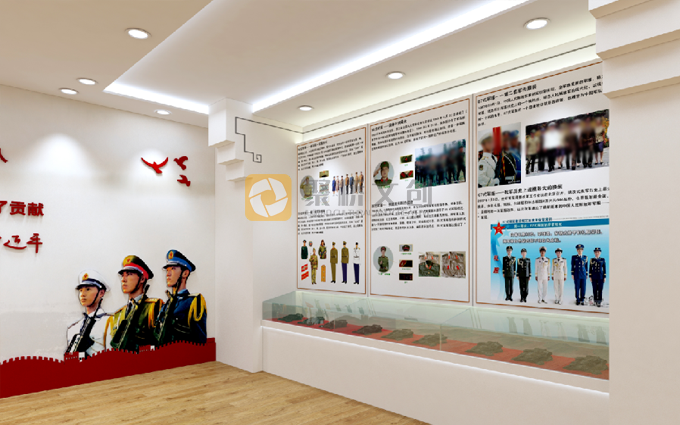 退役軍人紀(jì)念展品展示
