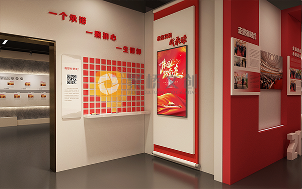專業(yè)黨建展廳設(shè)計(jì)公司分享，多媒體黨建展廳空間內(nèi)容的布局