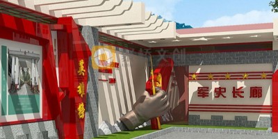 軍史長廊多媒體展項融入，傳承弘揚光榮軍史