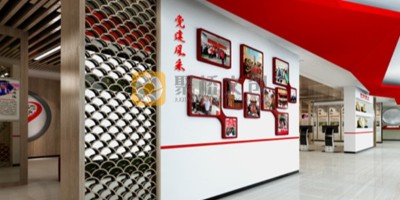 如何設(shè)計(jì)一個(gè)有特色的社區(qū)黨建展廳？